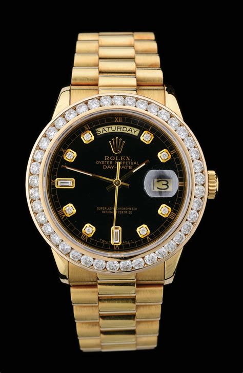 rolex mens presidential|18k presidential Rolex diamond bezel.